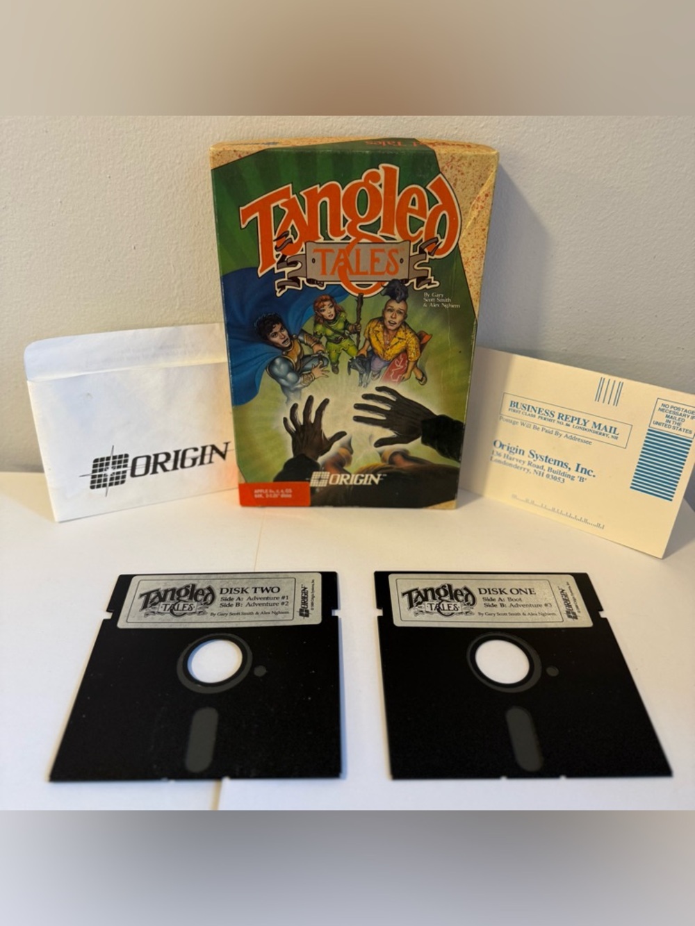 Tangled Tales Apple II Origin Systems Inc Complete (1988)